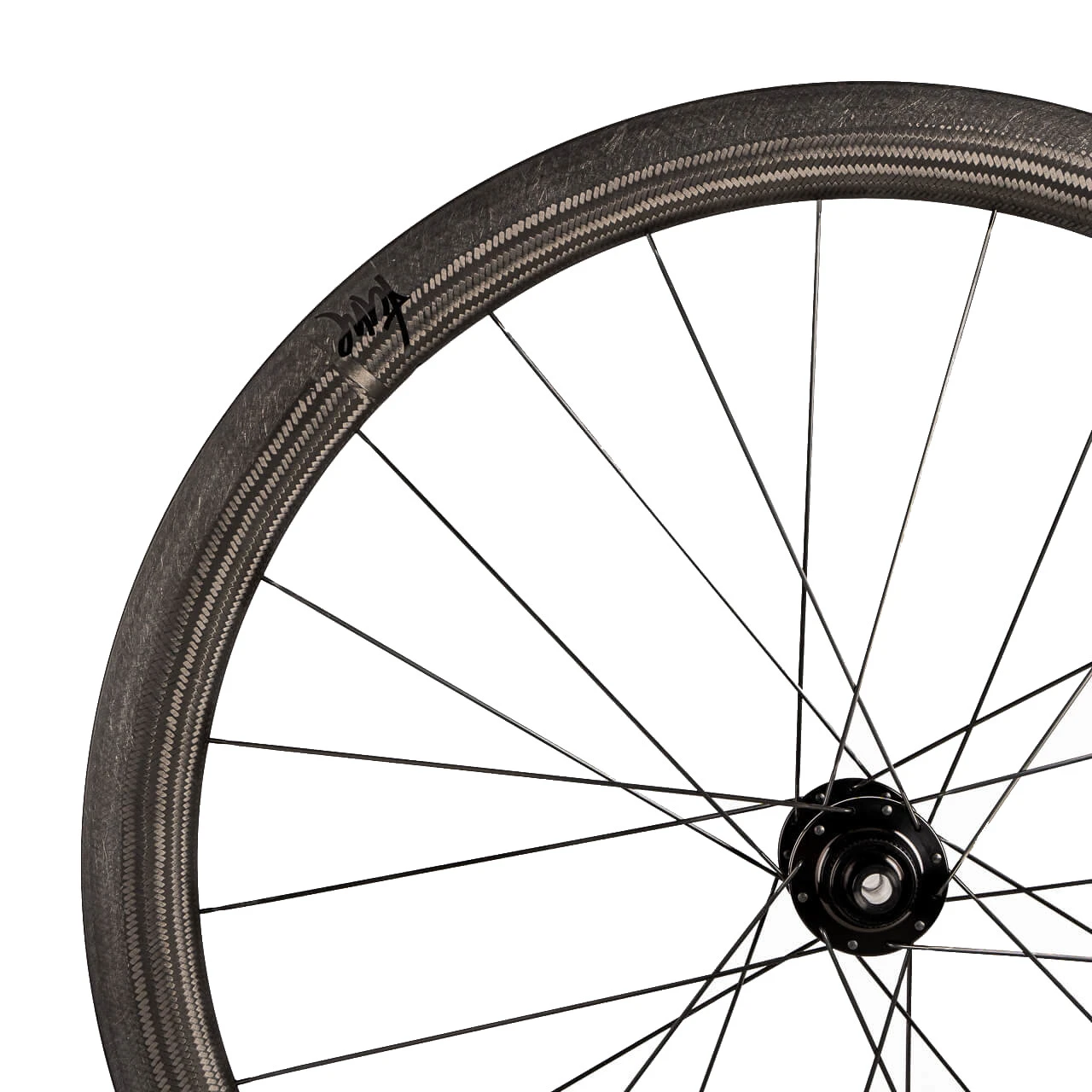 Tune Schwarzbrenner 45 Disc 3.0 Carbon Front Wheel - KillHill CL Standard - Clincher - Centerlock - 12x100mm