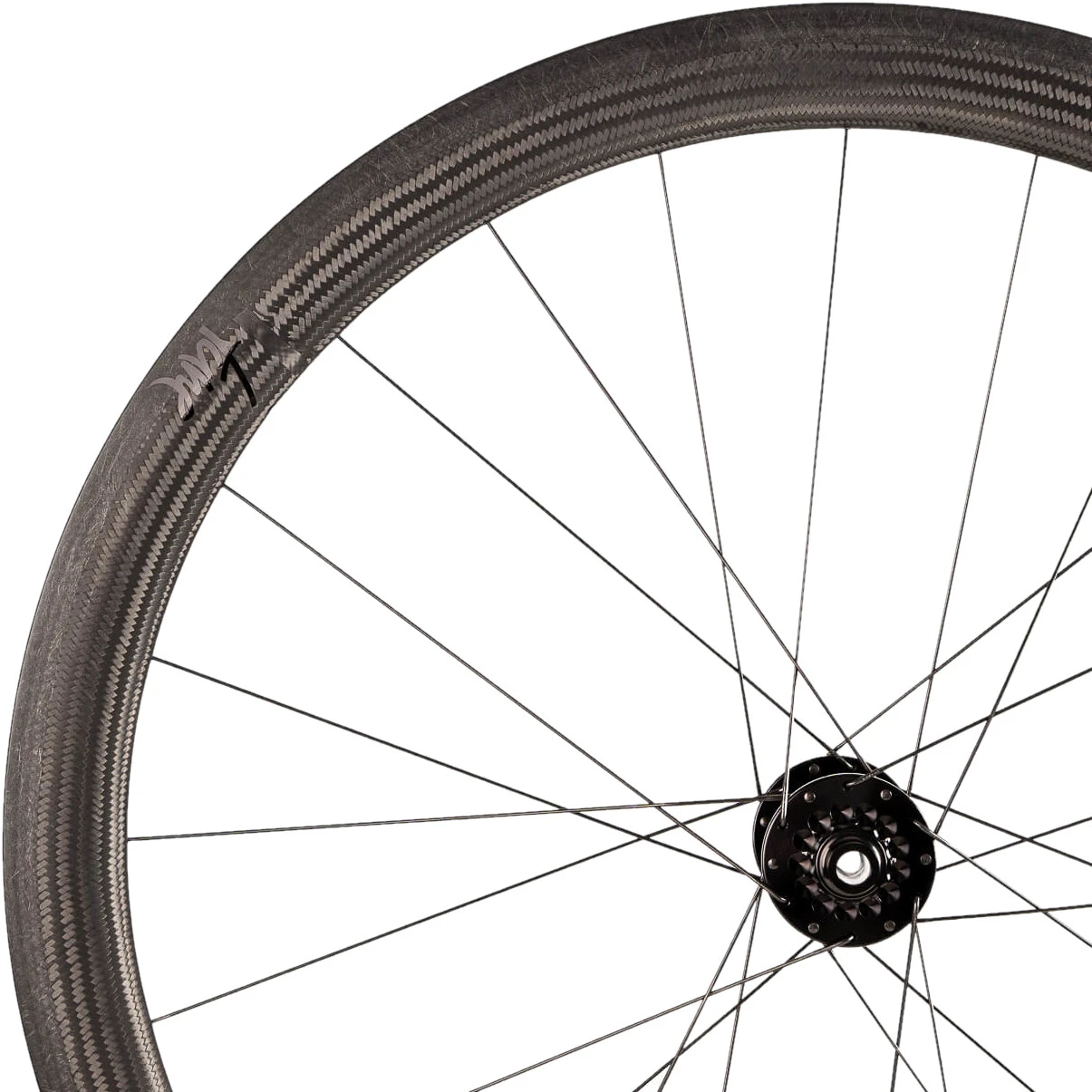 Tune Schwarzbrenner 45 Disc Edition Voorwiel - 28" | Carbon | Clincher | Centerlock | KillHill Standaard - 12x100mm - Image 5