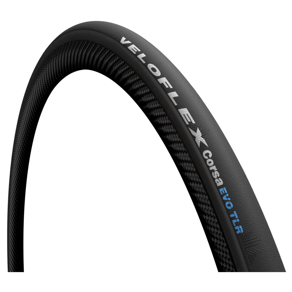 Veloflex Corsa EVO Vouwband - TLR (Tubeless Ready) - 25-622 | Zwart