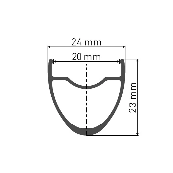 Dt-swiss DT Swiss P 1800 SPLINE 23 Achterwiel - 28" | Clincher | Centerlock - 12x142mm - 370 Ratchet - HG-L - Image 2