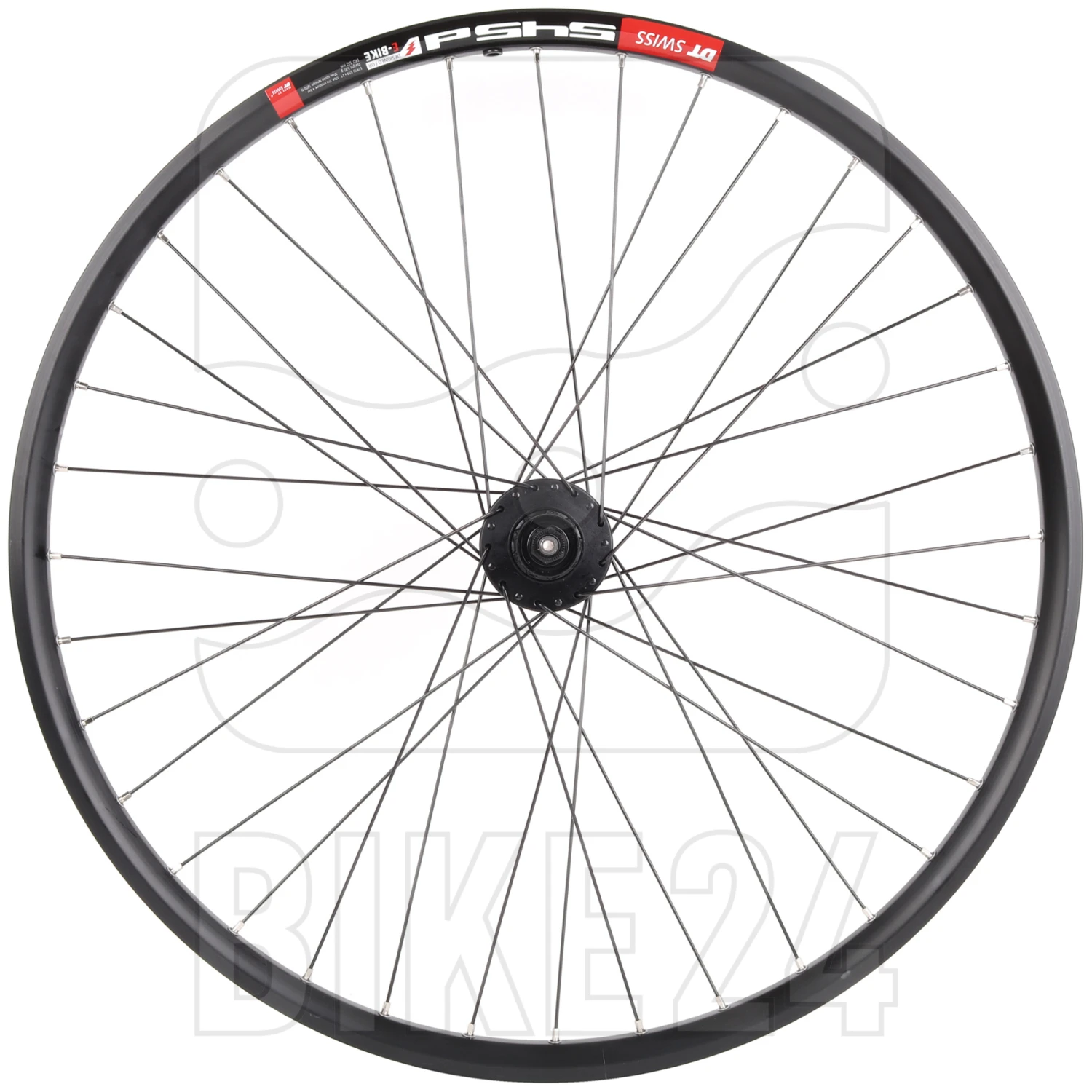 Shimano | DT Swiss - Deore | 545d - 26 Inch Rear Wheel - 6-Bolt - 10x135mm QR - Black