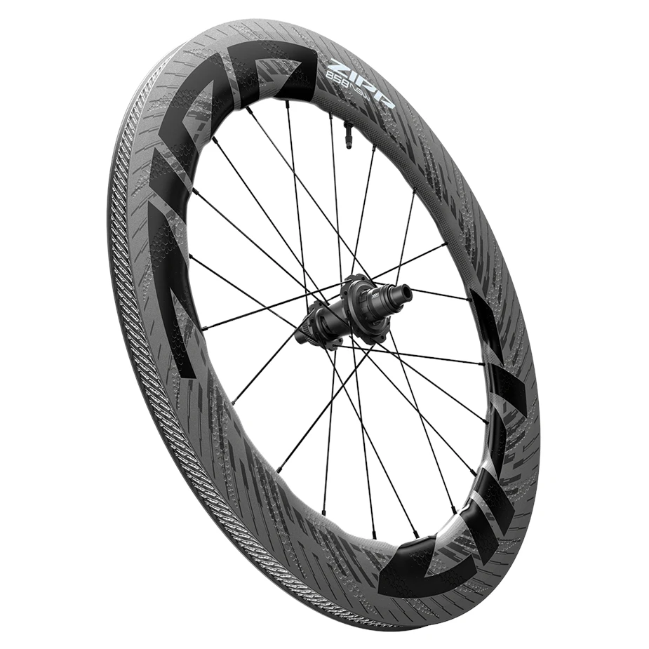 ZIPP 858 NSW Disc Rear Wheel - 28" | Carbon - Hookless | Centerlock - 12x142mm - HG-EV - Image 2